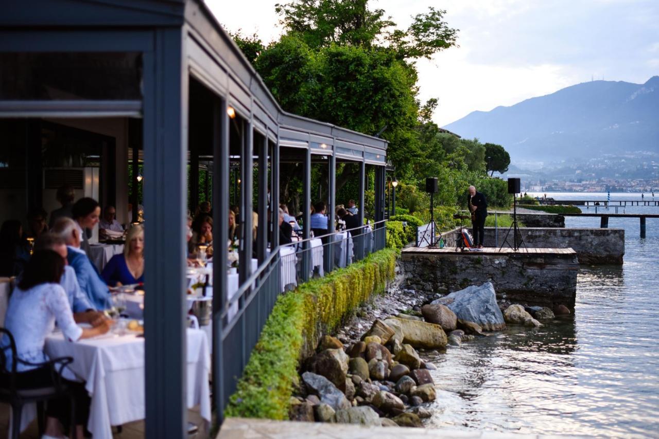 Bella Hotel & Restaurant With Private Dock For Mooring Boats San Felice del Benaco Exterior foto